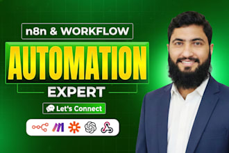 build ai automation, n8n, zapier, make com workflows