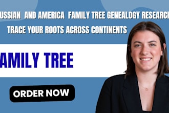 build your family tree and do genealogy ancestry research in russians and usa