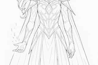 design your cosplay costume or character concept