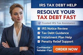 help resolve your irs tax debt professionally