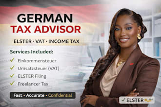 do german tax advisor german vat elster filing income tax return