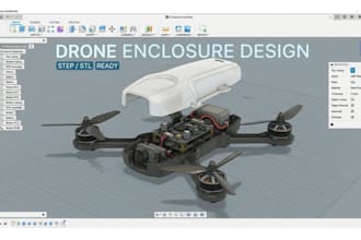 design precise pcb enclosure 3d cad models with step files for prototyping