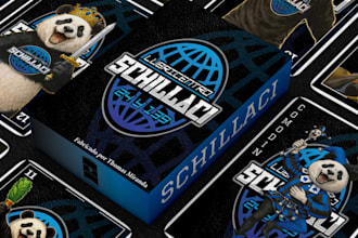 do card game design playing card board game poker card deck box design rule book