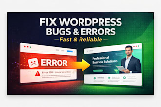 fix wordpress bugs and errors