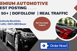 publish automotive guest posts on high authority websites with SEO backlink