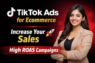run high converting tiktok ads for ecommerce and shopify