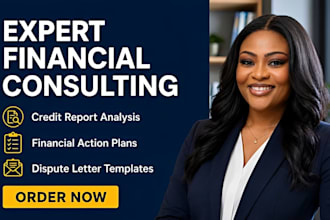provide expert credit report analysis and financial action plans