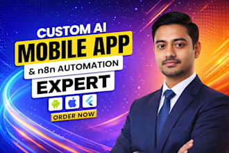 build ai mobile app development ai chatbot and n8n ai automation
