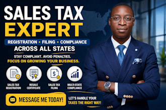 register and file USA sales tax in all the states