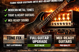 turn your di guitars into a crushing modern metal tone