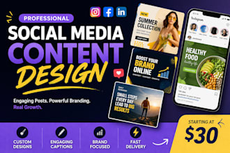 manage your social media, create instagram content