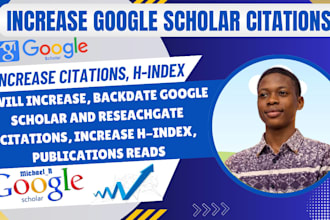increase google scholar citations, scopus citations, write and publish articles