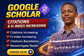increase and backdate google scholar citations, increase h index