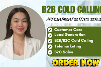 b2b cold caller real estate cold caller telemarketer b2b b2c appointment setter