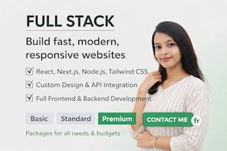 fast responsive react nextjs nodejs websites