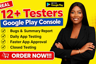 12 testers web tester app tester user testing 20 tester closed testing 12 tester