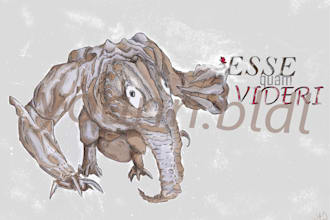 draw your original creature or monster design