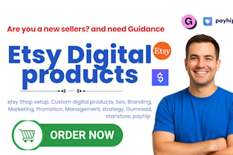 design etsy digital products etsy shop setup etsy  digital products etsy shop
