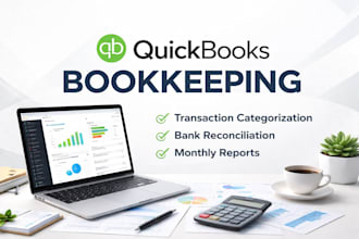 do quickbooks bookkeeping, cleanup, and reconciliation