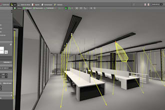 do lighting calculation with dialux