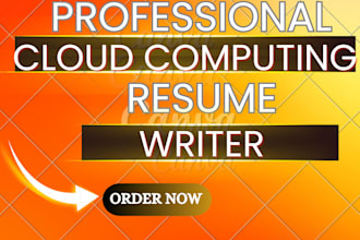 design professional cloud computing and resume