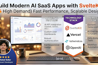 get a high performance ai saas web app with svelte kit modern and fast