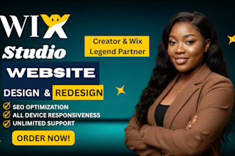 wix website design, redesign wix website, wix design or wix ecommerce