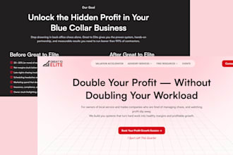 develop a modern responsive business website using react and tailwind