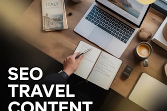 write SEO optimized travel and tourism articles in italian