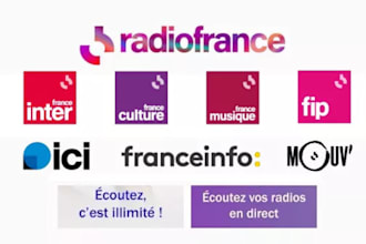 promote your song or ads organically on japan and germany, france radio stations