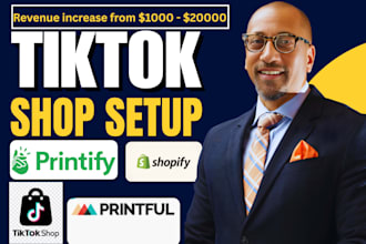 setup tiktok shop, meta facebook shop, instagram shop and product catalog