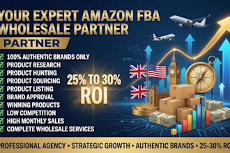 be your amazon fba wholesale expert virtual assistant and growth manager