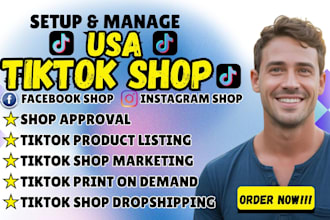 create and manage your USA tiktok shop for residents and non residents