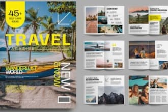 design luxury airbnb and short term rental brochure for airbnb host and realtor