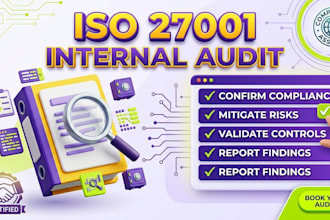 perform an iso 27001 internal audit and gap analysis