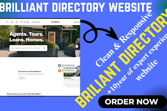 build your brilliant directory and wordpress directory website