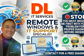 provide professional remote IT support and computer troubleshooting