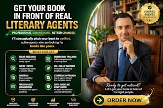 write your query letter, book proposal and find literary agents