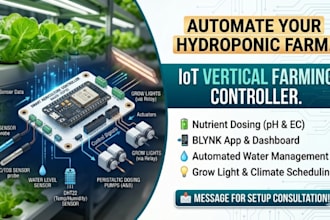 automate your hydroponic vertical farm with iot and sensors