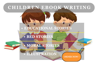 write children book children story book editing format kids book illustration