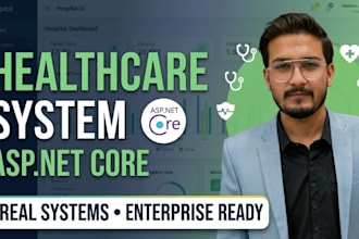 develop dot net core healthcare management system