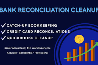 reconcile your bank and credit card accounts and clean up your quickbooks