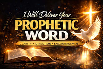 give you a prophetic word in 24 hours