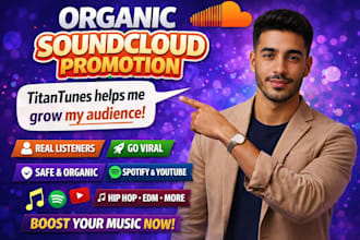 do organic soundcloud music promotion, soundcloud followers, soundcloud growth