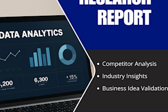 conduct market research and competitor analysis