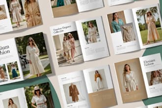 design b2b wholesale product catalog lookbook catablogbue for fashion wears