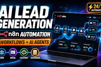 build n8n lead generation automation with ai agents and workflows
