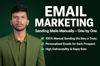 be your manual email sender for cold email marketing campaigns