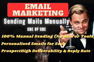 be your manual email sender for cold email marketing campaigns