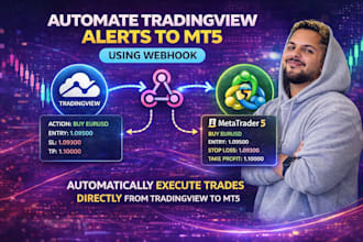 automate tradingview alerts to mt5 using webhook